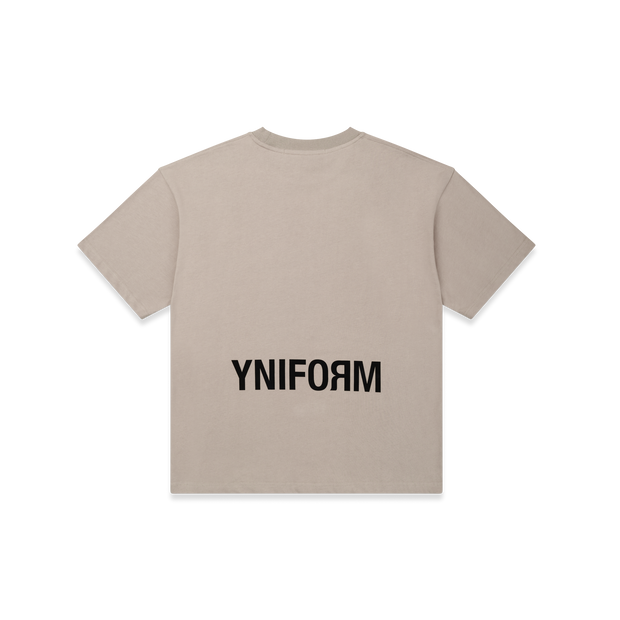 GANG Greige Short Sleeve T-Shirt