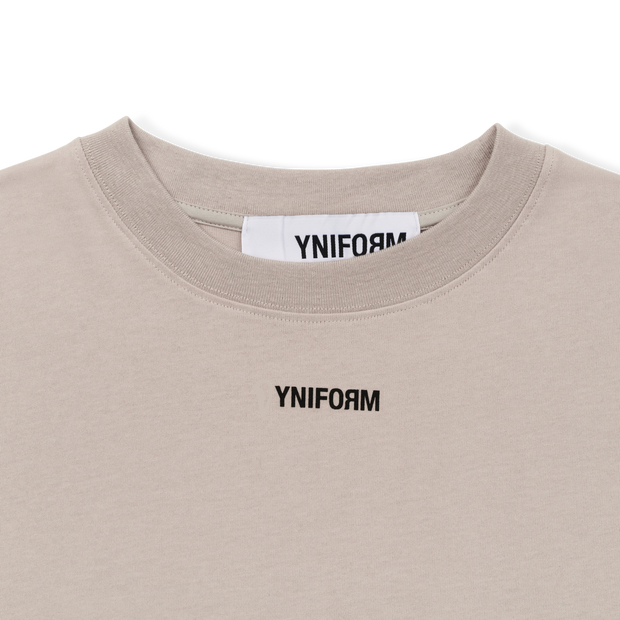 GANG Greige Short Sleeve T-Shirt