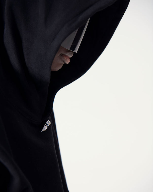 Yin Black Hoodie